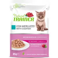 Trainer Natural Cat Natural Trainer Kitten & Young - 12 x 85 g torsk