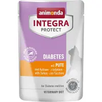 Animonda Integra Økonomipakke Protect Adult Diabetes 48 x 85 g - Kalkun
