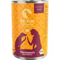 Herrmann's Meny Classic / Økologisk Meny 6 x 400 g - Økologisk and med økologisk søtpotet
