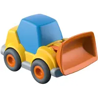 Haba Traktor m. Frontlaster - 6,5 cm - Gul - - OneSize - Bil