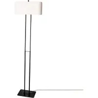 By Rydens Luton gulvlampe, hvit/svart, 150 cm