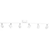 By Rydens downlights Correct, hvit, 6 lyskilder, metall, GU10
