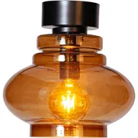 By Rydens Dolores taklampe Ø 30 cm cognac