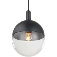 LUCANDE Dustian pendellampe, glasskule