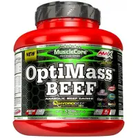 Amix Optimass Beef Protein Dobbel Sjokolade Og Kokos 2.5kg