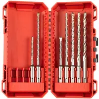 Milwaukee Wiertło SDS PLUS M2 DRILL SET. 7pcs /5-6-8x110mm - 6-8-10-12x160mm/