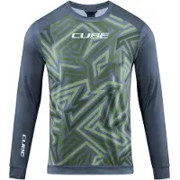 Cube Atx Tm Langarmet Enduro-sykkeltrøye