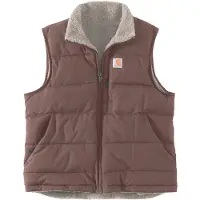 Carhartt Midweight Utility Reversible Vest Women's Nutmeg M