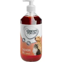 Concept for Life lakseolje til hunder og katter - 1000 ml