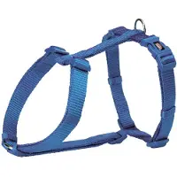 Trixie Premium H-sele, XS–S: 30–44 cm/10 mm, blå