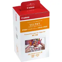 Canon RP-108 - Skrivebåndskassett og papirsett - for SELPHY CP1000, CP1200, CP1300, CP820, CP910