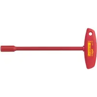 Wiha T-nøgle VDE 1000 V, top, 13 mm