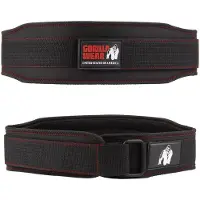 Gorilla wear 4 Inch Womens Lifting Belt, black, small