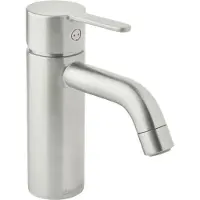 Damixa Silhouet håndvaskarmatur u/bundventil Small Steel (PVD)