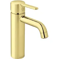 Damixa Silhouet håndvaskarmatur. medium. uden bundventil. messing (pvd)