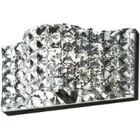 Schuller Valencia Vegglampe Onda, krystall, 25 cm