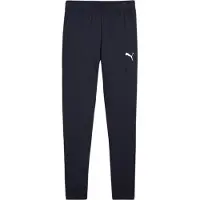 Puma Treningsbukser - TeamGOAL Slim Trg Jr - Navy m. Hvit - - 6 år (116) - Bukser - bomull