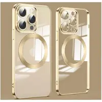 Mtp Products iPhone 14 Pro Max Magnetic Hybrid-deksel - Gull