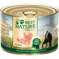 Best Nature Økonomipakke Cat Adult 12 x 200 g - Laks, kylling & ris