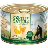 Best Nature Økonomipakke Cat Adult 12 x 200 g - Fjærkre & Lever