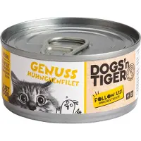 Dogs'n Tiger økonomipakke Cat filet 24 x 70 g – Kyllingfilet