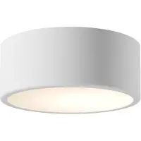TEMAR LIGHTING Taklampe Cleo, Ø 20 cm, IP20, hvit, metall, E27