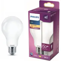 Philips E27 LED-pære 17,5W varmhvit matt