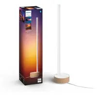 Philips Hue Signe Gradient-bordlampe Oak - White & Color Ambiance