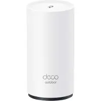 TP-LINK Deco X50-Outdoor, Hvit, Innvendig lys, Mesh system, 230 m², Dobbelbånd (2.4 GHz / 5 GHz), Wi-Fi 6 (802.11ax)