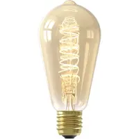Calex E27 ST64 3,8W LED-filament flex 821 gull dim
