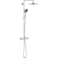 GROHE Vitalio Joy brusesystem med Ø260 mm hovedbruser samt Ø110 mm håndbruser
