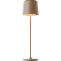 Brilliant Kaami LED-bordlampe, dimbar, gull matt