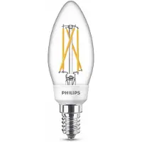 Philips SceneSwitch E14 LED-stearinlys 4,3 W glødetråd