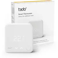 Tado ° Wired Smart Thermostat - Add-on - termostat - kablet - 868 MHz - matt hvit