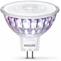 Philips - LED-pære for søkelys - GU5.3 - 5 W (ekvivalent 35 W) - klasse G - justerbar varmhvitt lys - 2200-2700 K