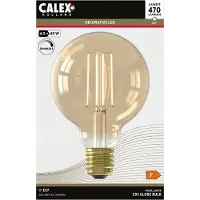 Calex E27 G95 LED 4,5W LED filament gull 821