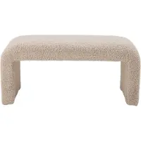 Bloomingville Bobbie benk, natur, polyester