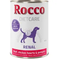 Rocco Renal med kyllinghjerter & gresskar 400g 6 x 400 g