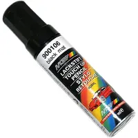Motip Lakstift akryl autolak sort mat 12ml