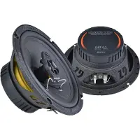 Ground Zero GZIF 6.5, Full rekkevidde, 80 W, Oval, 120 W, 4 O, 50 - 20 Hz