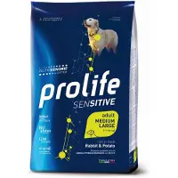 PROLIFE Sensitive Adult Medium/Large Kanin & Poteter for voksne - Sett %: 2 x 10 kg