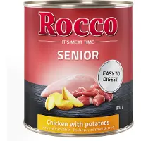 Rocco Senior 6 x 800 g - Kylling med poteter