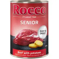 Rocco Senior 6 x 400 g - Storfe med poteter