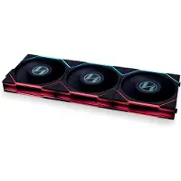Lian Li UNI FAN TL LCD 120 (3-pakn.) - Kabinettvifte - 120mm - Svart med RGB LED-lys - 27 dBA