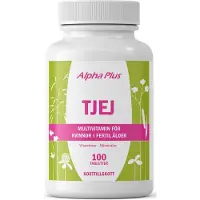 Alpha Plus Jente Multivitamin 100 tabletter