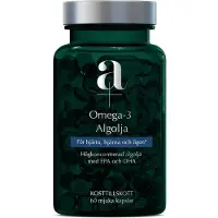 Alpha Plus Omega-3 algeolje 60 myke kapsler