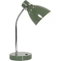 Steinhauer Bordlampe Spring, justerbar arm, grønn