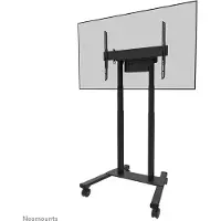 NeoMounts FL55-875BL1 - Vogn - motorisert - for LCD-skjerm - låsbar - stål - svart - skjermstørrelse: 55-100