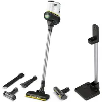 Kärcher VC 6 Cordless ourFamily Extra, 2-i-1 stavstøvsuger, Uten pose, Sort, Gult, Rektangulær, Tørr, HEPA