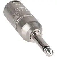Neutrik NA2MP Male XLR - 1/4 Jack Adaptor